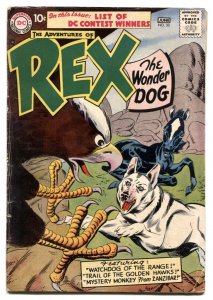 Adventures Of Rex The Wonder Dog #33  1957 - DC  -VG - Comic Book