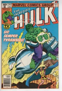 Incredible Hulk #242 Vintage 1979 Marvel Comics