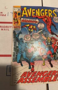 The Avengers #82 (1970)avengers assemble w Daredevil