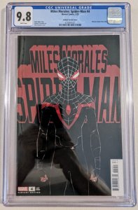 MILES MORALES SPIDER-MAN #4 CGC 9.8 Chris Bachalo Variant Cover