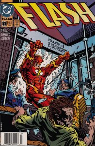 Flash #89 Newsstand Cover (1987-2006) DC