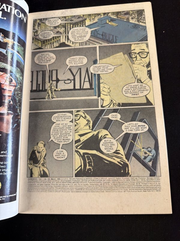 Daredevil #192