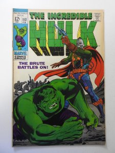 The Incredible Hulk #112 (1969) FN Condition!