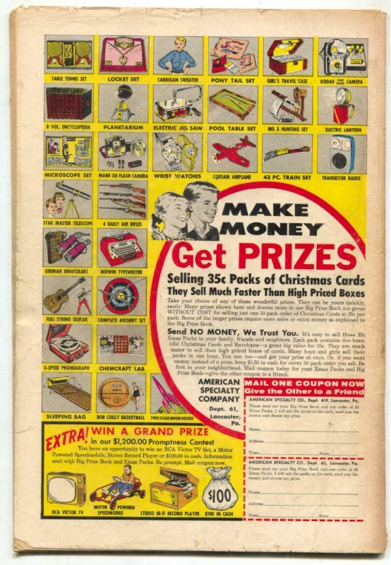 Strange Adventures #122 1961-  MURPHY ANDERSON ART SCI-FI   G