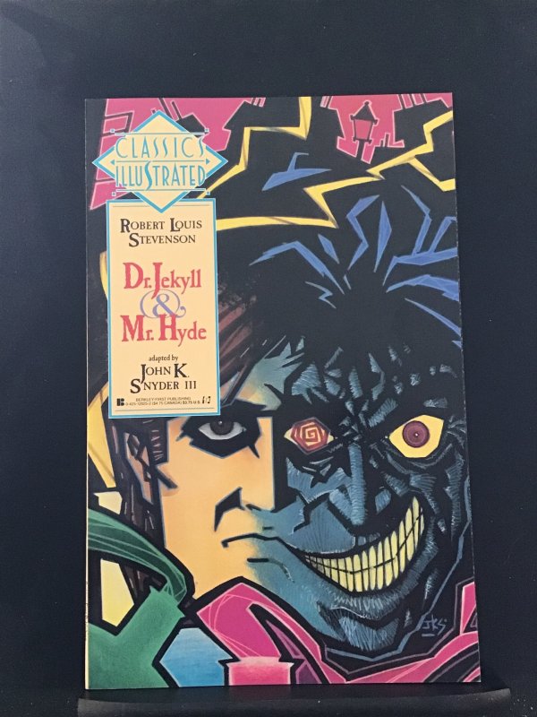Classics Illustrated Robert Louis Stevenson Dr. Jekyll & Mr. Hyde #8 (1990)