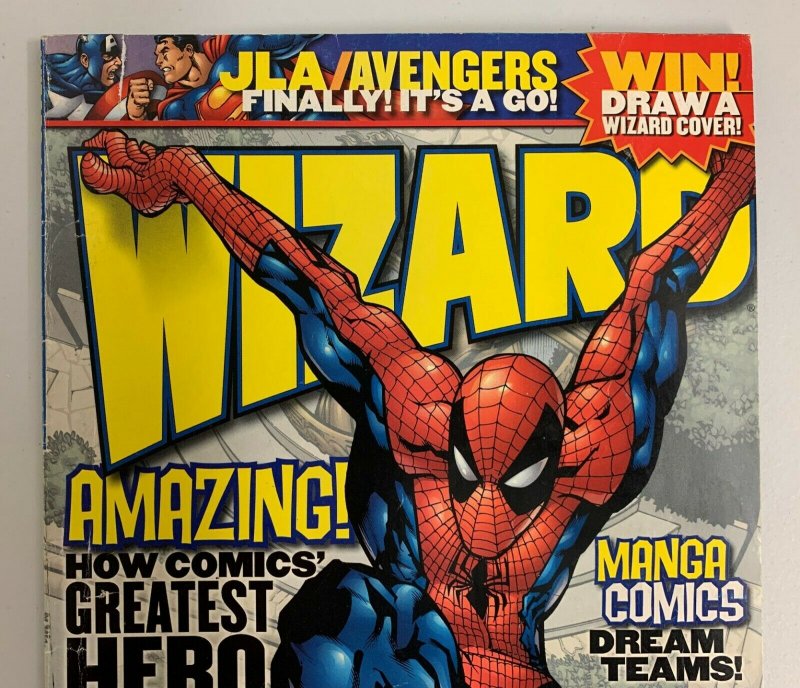 Wizard 116 The Comics Magazine May 2001 Spider-Man Cover  