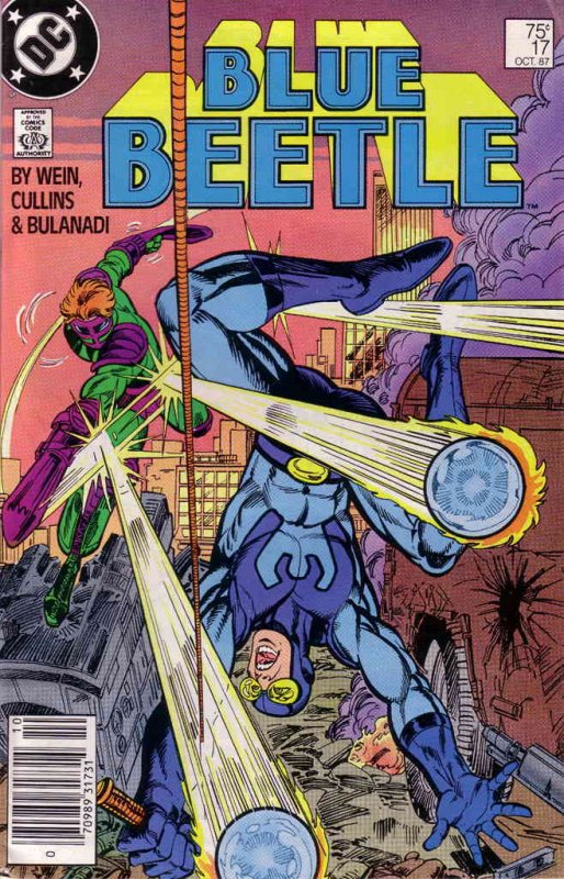 Blue Beetle (3rd Series) #17 (Newsstand) FN ; DC | Len Wein