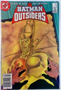 Batman and the Outsiders #18 (8.0, 1985) MARK JEWELERS