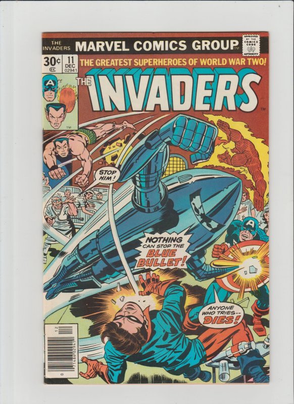 The Invaders #11 (1976) VF-