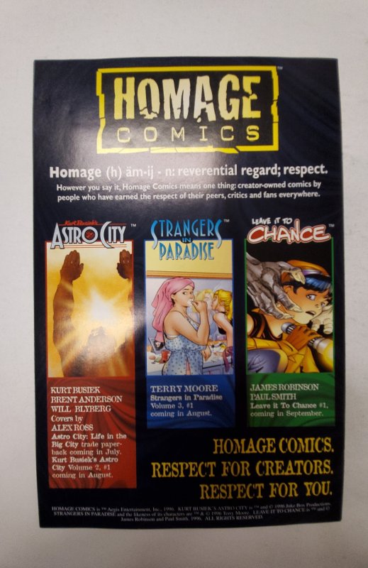 Shattered Image #1 (1996) NM Image Comic Book J662