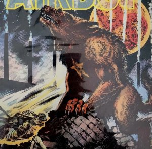 1986 Eclipse Comics Airboy #10 Vintage Comic Book Werewolf  