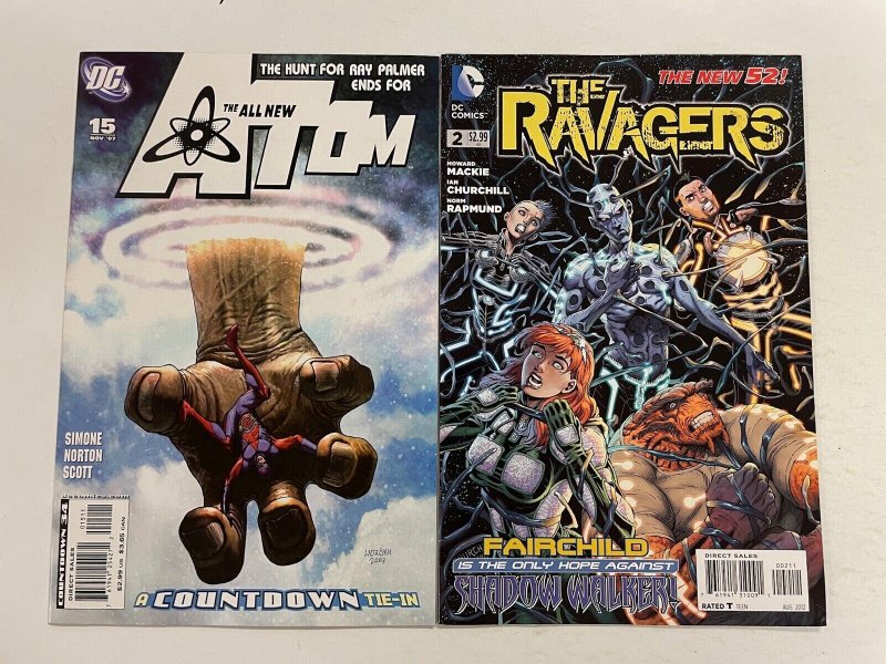 4 DC Comics Challengers of the Unknown Atom Freedom Fighters Ravager    99  NO10