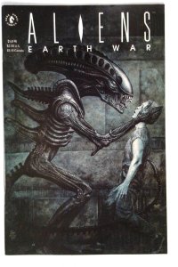 Aliens Earth War #2 (1990) Xenomorph John Bolton Dark Horse NM-
