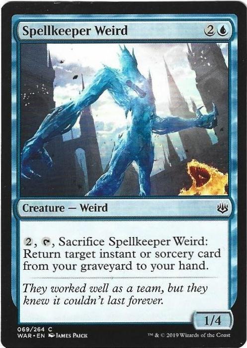 Magic the Gathering: War of the Spark - Spellkeeper Weird