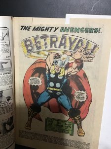 The Avengers #66 (1969) Signed Roy Thomas with certificate! Barry Smith,  Ultron