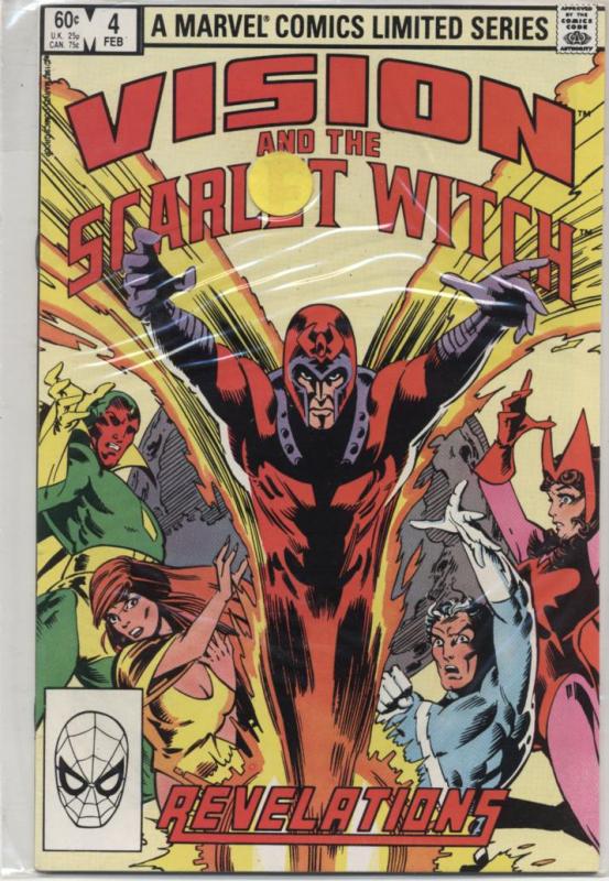 Vision and the Scarlet Witch V1 #4 NM 1983