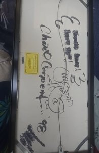 framed original signed tundra comic art strip