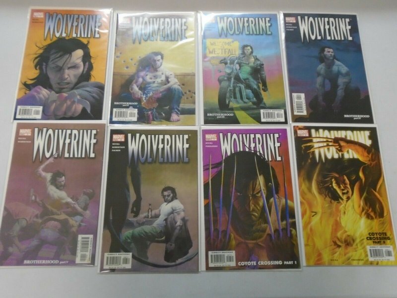 Wolverine lot 45 different from #1-59 avg 8.0 VF (2003-08 2nd Series)