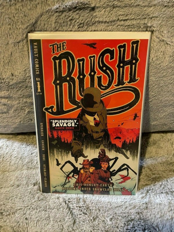 Lot of 2 Books The Rush #1 & 3 Vault Comics 2021  