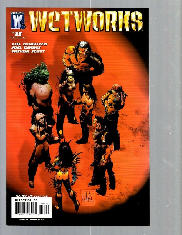 12 Wildstorm Comics Wetworks #11 12 13 14 15 1 1 1 Wildc.a.t.s #1 1 1 1 EK21 