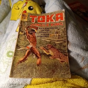 TOKA JUNGLE KING #1 DELL COMICS August 1964 Silver age action adventure Safari