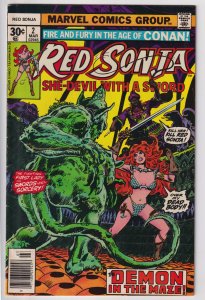 Red Sonja #2 (1977) Red Sonja