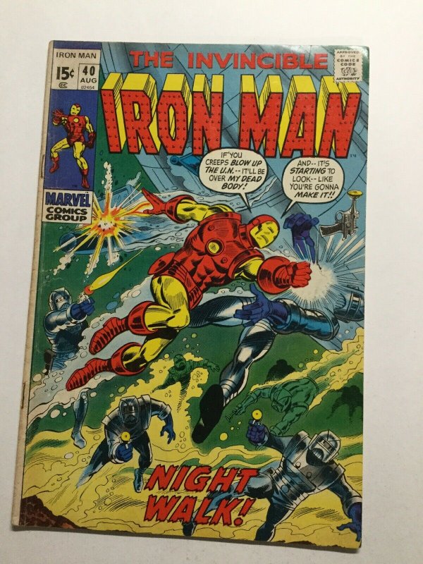 Iron Man 40 Fine Fn 6.0 Marvel