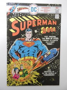 Superman #300 (1976) VG Condition moisture stain