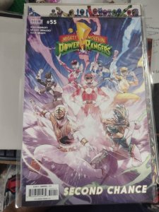 MIGHTY MORPHIN POWER RANGERS # 52 2020  boom  second chance key 1 new green rang