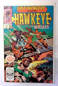 Solo Avengers (Hawkeye) #11 (1988) Marvel Comics Hercules 1st Print Comic Book
