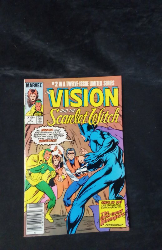 The Vision and the Scarlet Witch #2 Direct Edition (1985)