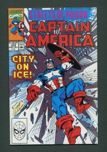 Captain America #372  / 9.2 NM-  / Ron Lim Cover / July 1990