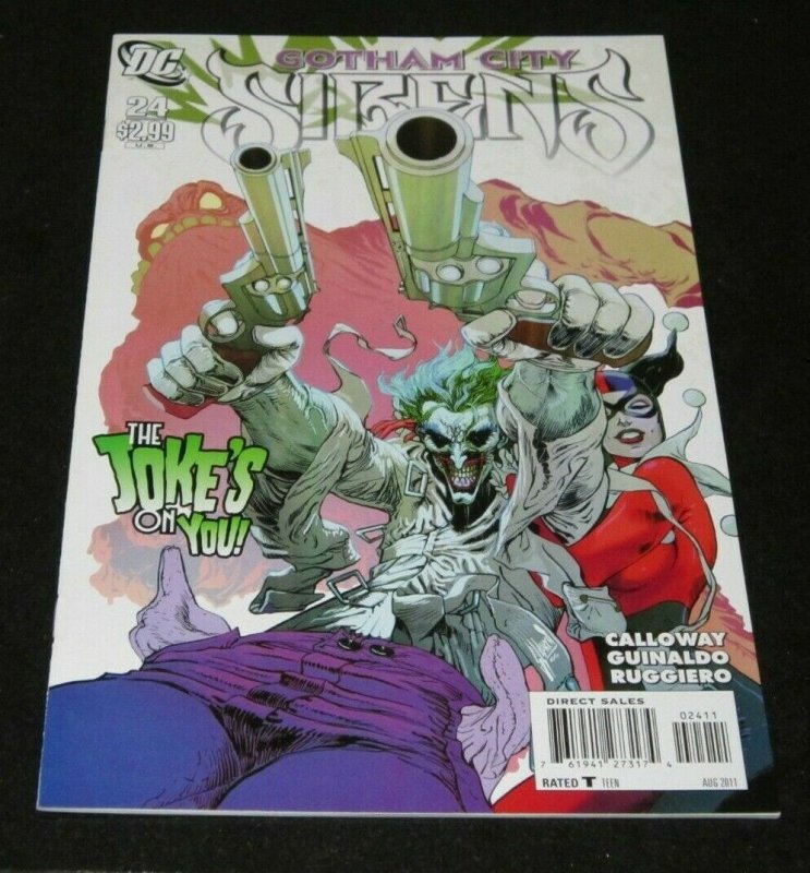 Gotham City Sirens #24 NM High Grade Poison Ivy Joker Harley Quinn Catwoman 2011