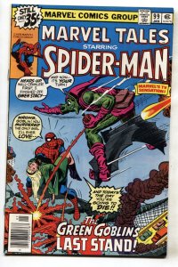 Marvel Tales #99--comic book--Death Gwen Stacy reprint-- Amazing Spider-man #122