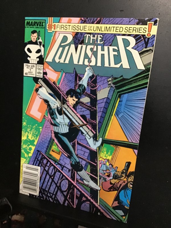 The Punisher #1 (1987) New Disney show! Super high grade! NM Wytheville CERT!