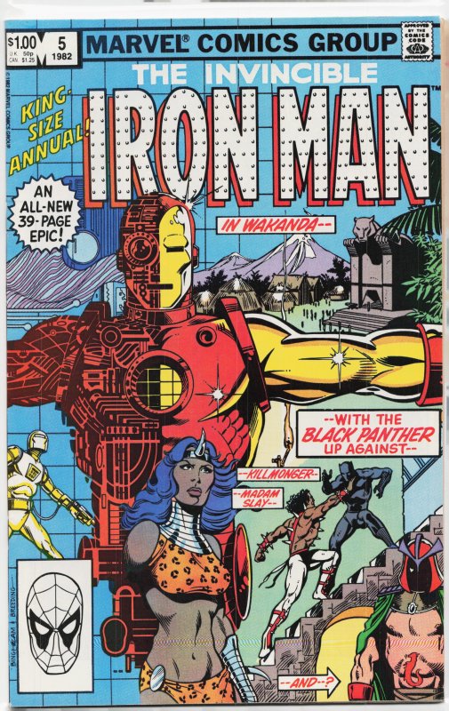 Iron Man Annual #5 (1982)