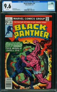 Black Panther #10 (Marvel, 1978) CGC 9.6