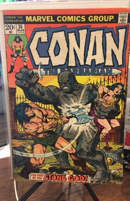 Conan the Barbarian #36 (1974) -GOOD