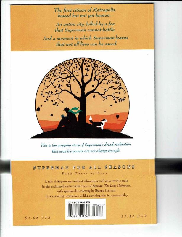 Superman For All Seasons COMPLETE DC Comics Ltd Ser # 1 2 3 4 Jeph Loeb TS J105