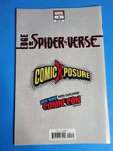 Edge of Spider-Verse #4 NYCC Peach Momoko Virgin Exclusive (Marvel , 2022) NM