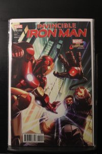Invincible Iron Man #10 Joe Ng 'Marvel vs Capcom' Cover (2017)