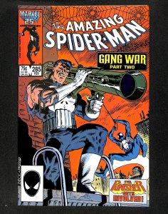 Amazing Spider-Man #285 Punisher Gang War Part Two!