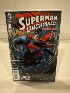 Superman Unchained #1  2013  9.0 (our highest grade)   Jim Lee Cover!