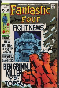 Fantastic Four #92 (1969) Fantastic Four