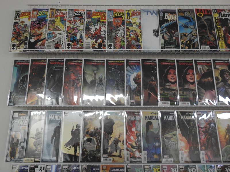 Huge Lot 120+ Comics W/ Star Wars, Mandalorian, +More! Avg VF/NM Cond!