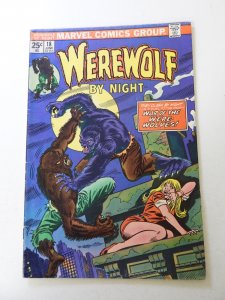 Werewolf by Night #18 (1974) FN+ condition
