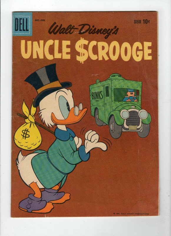 Uncle Scrooge #32 (Dec 1960-Feb 1961, Dell) - Very Good 
