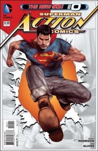 Action Comics (2011) 0-A Ben Oliver Standard Cover VF/NM