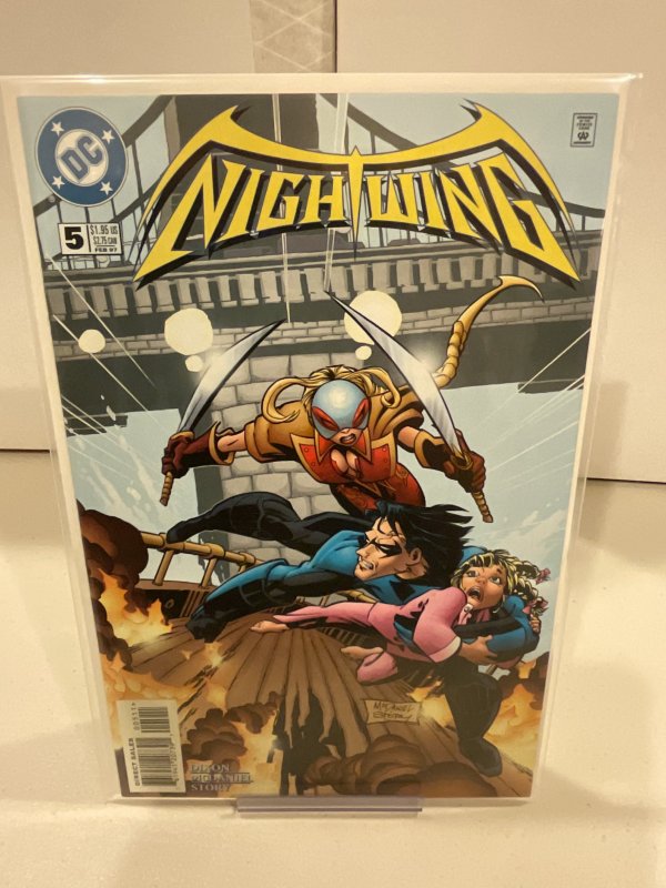 Nightwing #5  1997  9.0 (our highest grade)