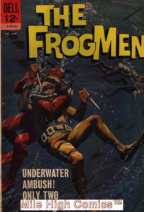 FROGMEN, THE (1962 Series) #8 Very Good Comics Book 